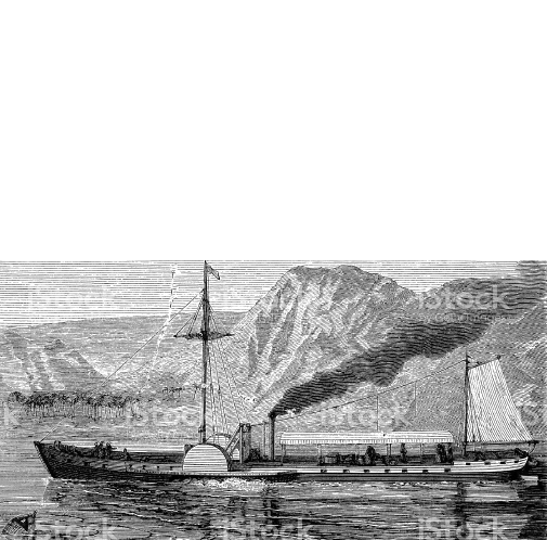 Steamboat Illustration