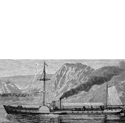 Steamboat Illustration